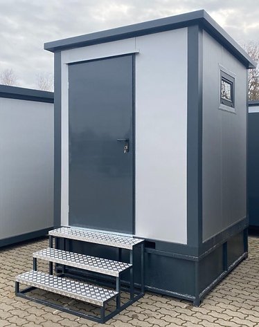 Sanitärcontainer WC-Box mit Doppelkabine