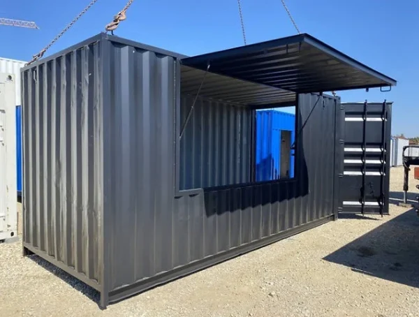 20-Fuß-Gastrocontainer mit Ausgabeklappe